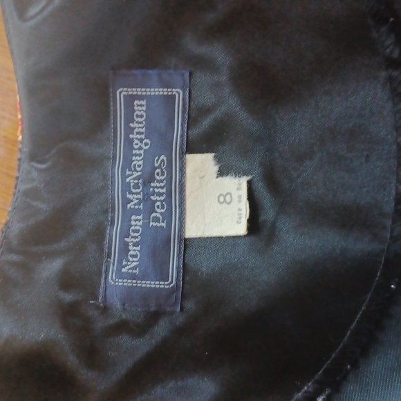 Retro/ vintage style Floral bolo velour look  Size 8 Blazer.Great used condition - Picture 7 of 12